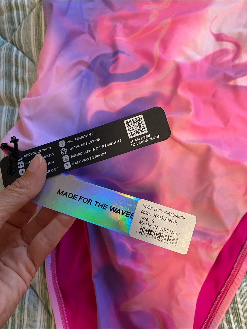 NWT Jolyn Radiance “Lucia” One Piece Swimsuit - Picture 6 of 7